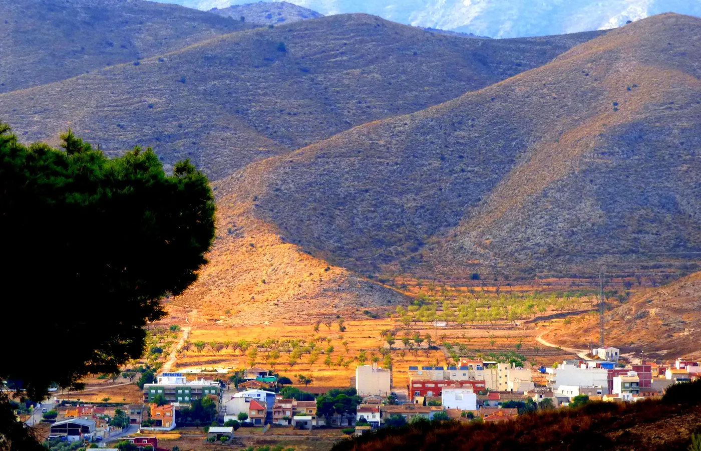 Dorpscentrum van Hondón de los Frailes